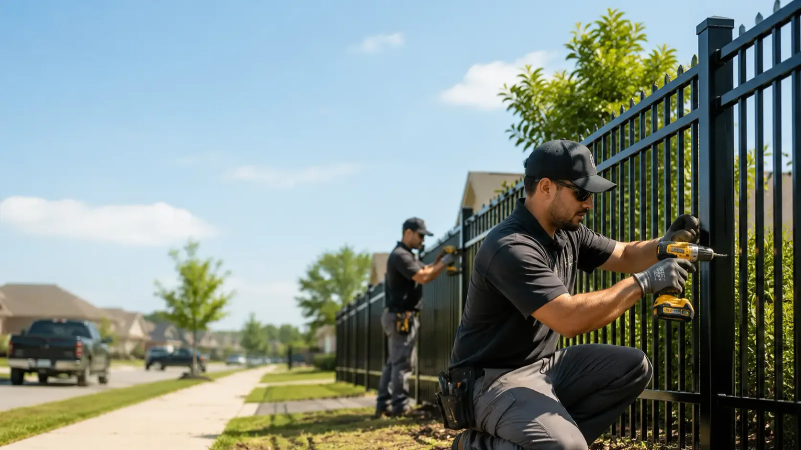 Metal Fence Installation in Glendale, RI